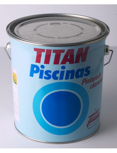 TITAN PISCINAS 4L. AZUL SIRENA