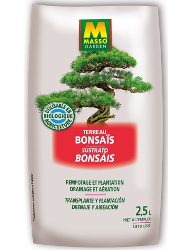 MASSO SUBSTRATO BONSAIS 2.5L.